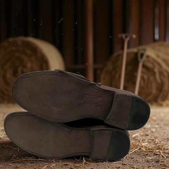 🔥Frye Mens 🤑Phillip 87901 Brown Leather Lace-Up Ankle Chukka Boots  9.5D‎ $318 - Picture 5 of 7